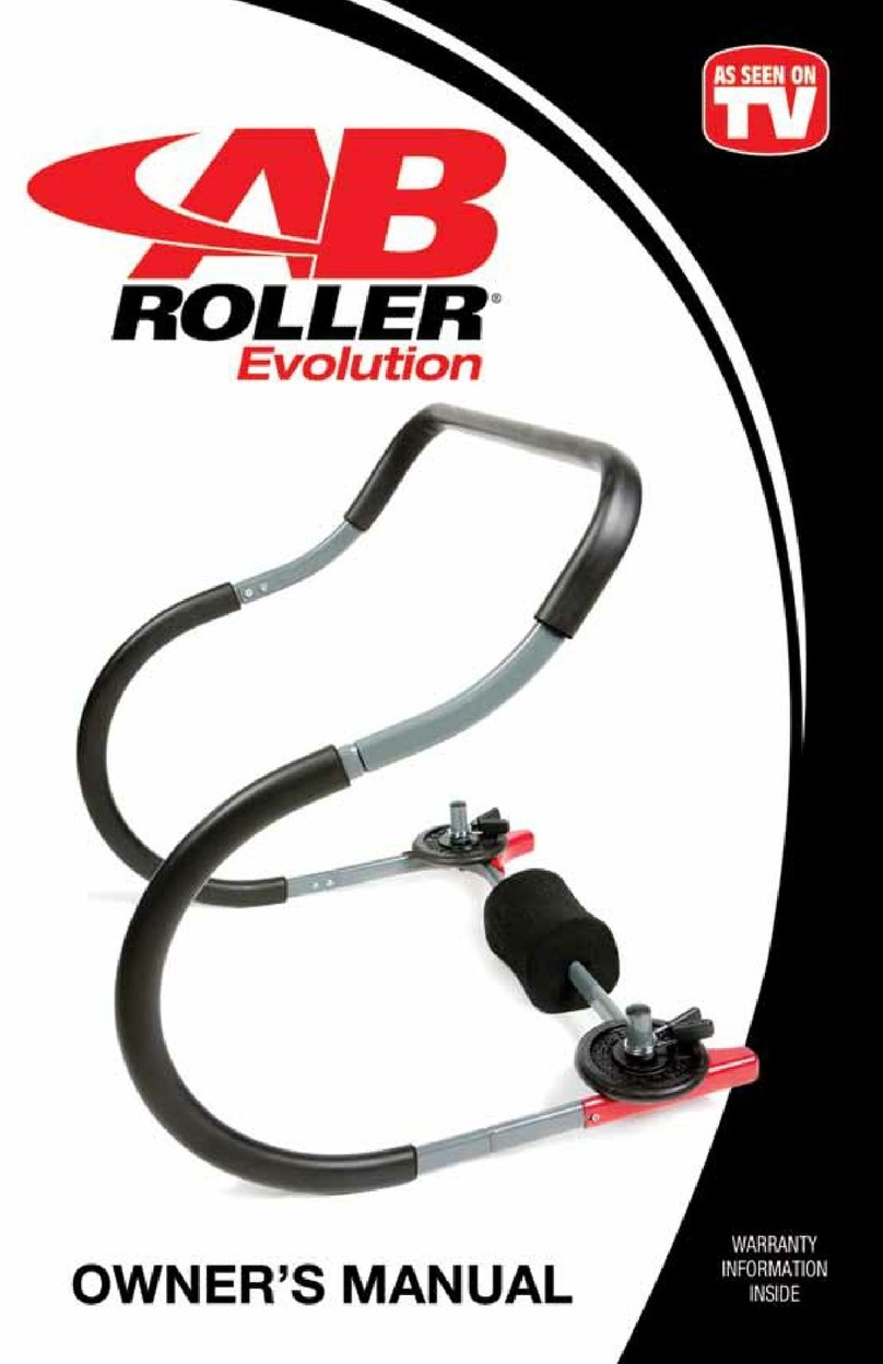 Ab Roller Evolution Manual de usuario