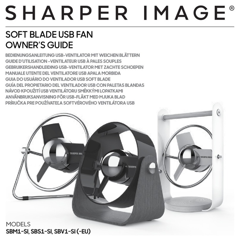 Sharper Image SBM1-SI Manual de usuario
