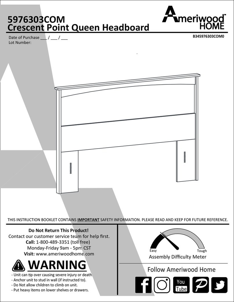 Ameriwood HOME 5976303COM Manual de usuario