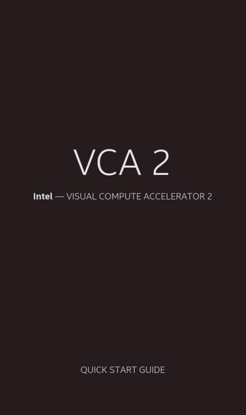 Intel VCA 2 Manual de usuario