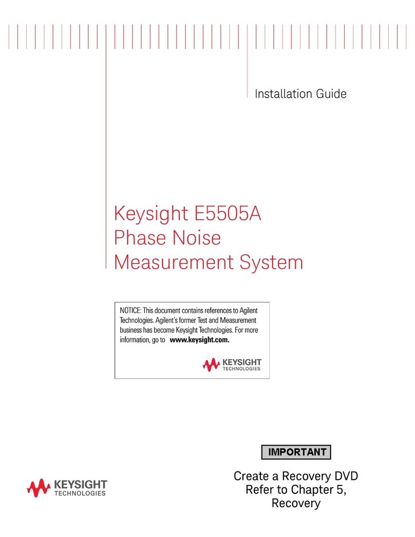 Keysight E5505A Manual de usuario