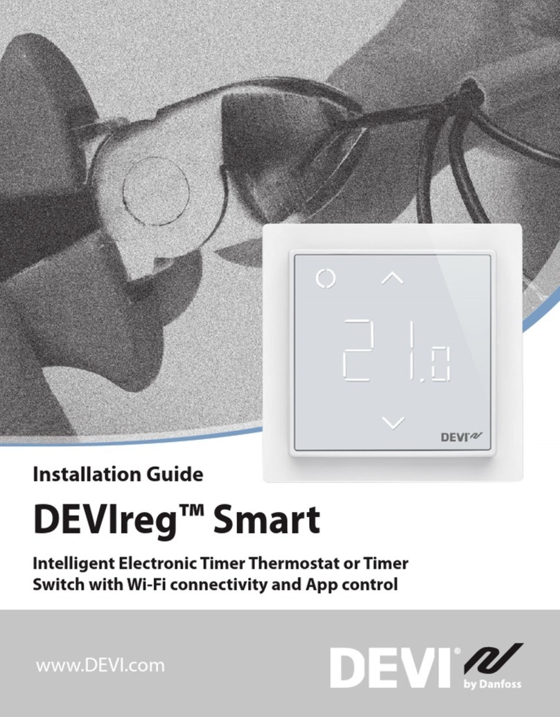 Danfoss DEVIreg Smart Manual de usuario