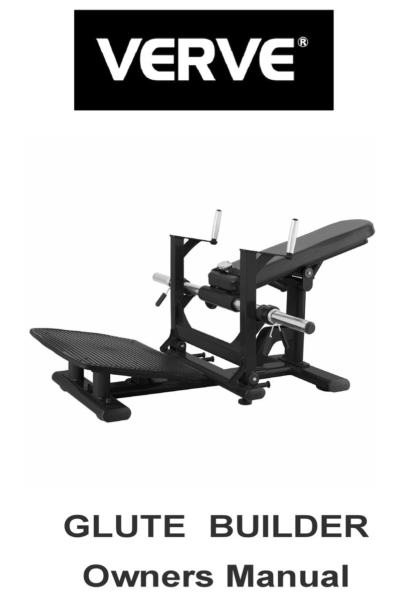 Verve GLUTE BUILDER Manual de usuario Verve GLUTE BUILDER Manual de usuario