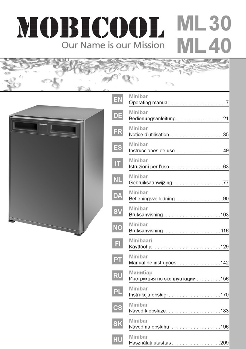 Mobicool ML30 Manual de usuario
