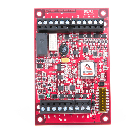 Mercury Security MR50 Manual de usuario