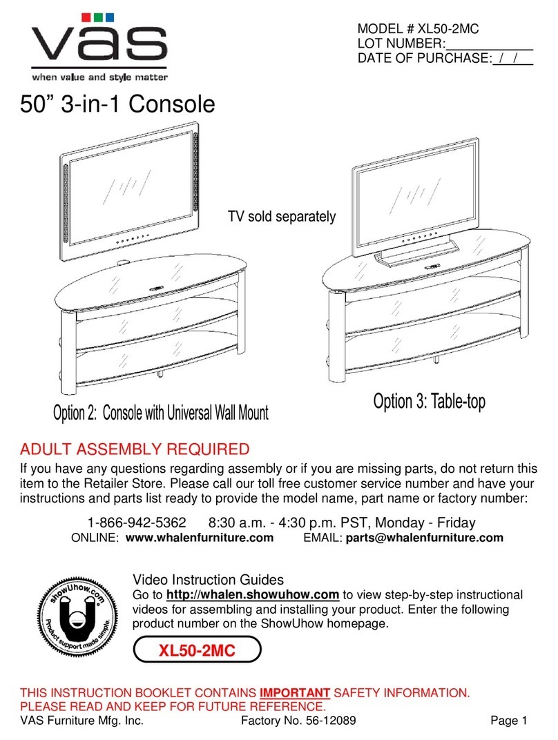 VAS XL50-2MC Manual de usuario VAS XL50-2MC Manual de usuario