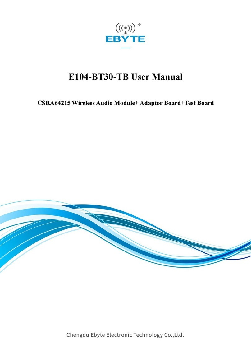 Ebyte E104-BT30-TB Manual de usuario