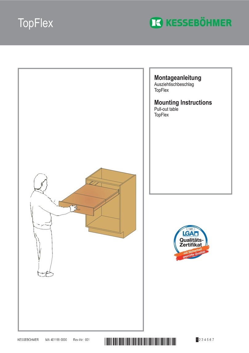 Kesseböhmer TopFlex Manual de usuario