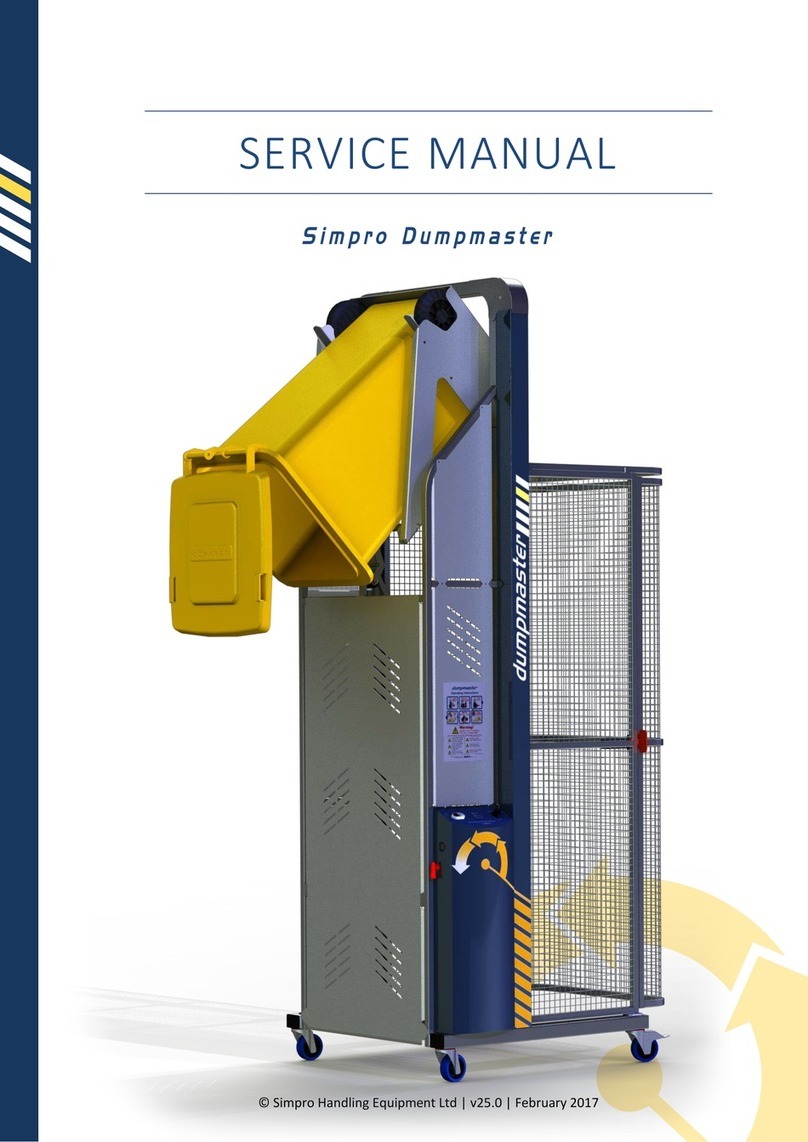 Simpro Dumpmaster Manual de usuario