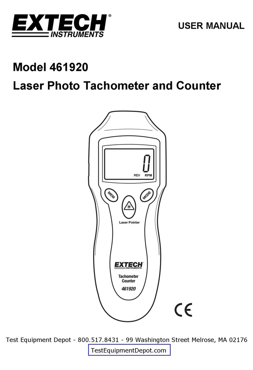 Extech Instruments 461920 Manual de usuario
