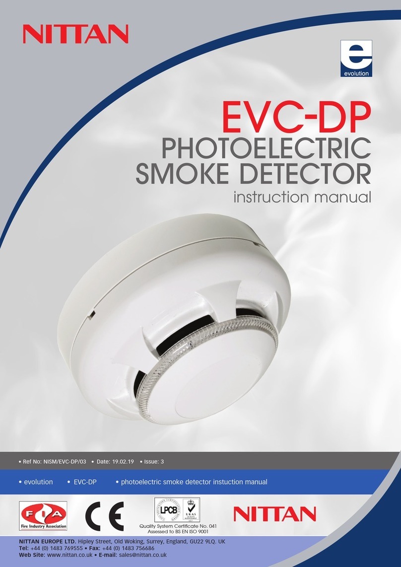 Nittan Evolution EVC-DP Manual de usuario