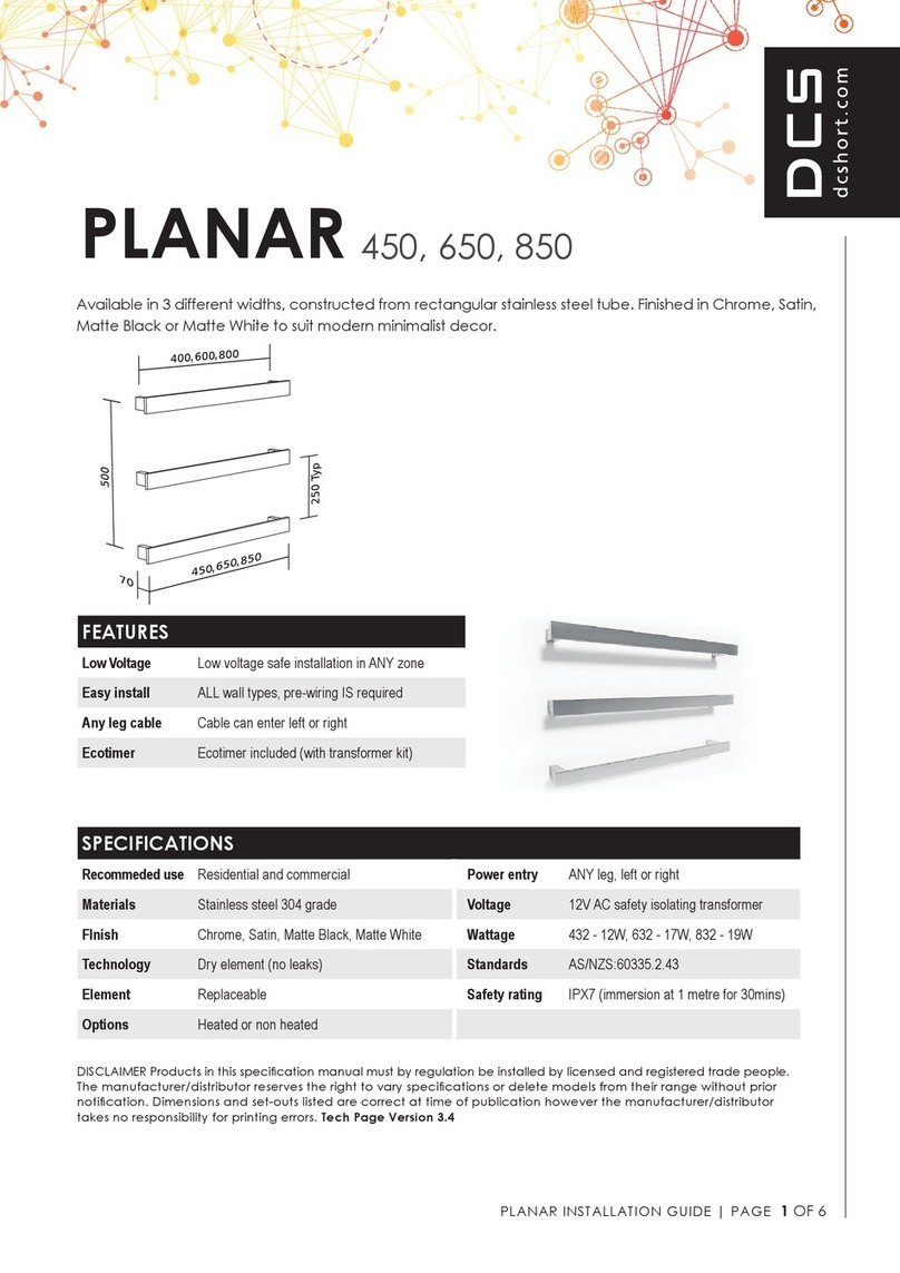 DCS PLANAR 450 Manual de usuario