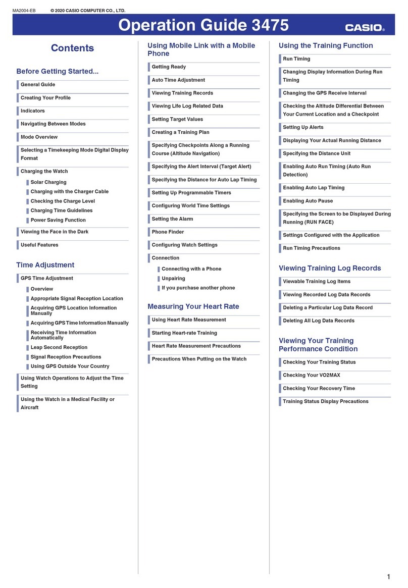 Casio 3475 Manual de usuario