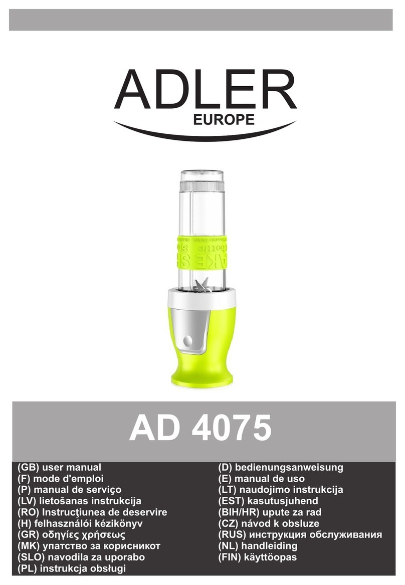 Adler AD 4075 Manual de usuario