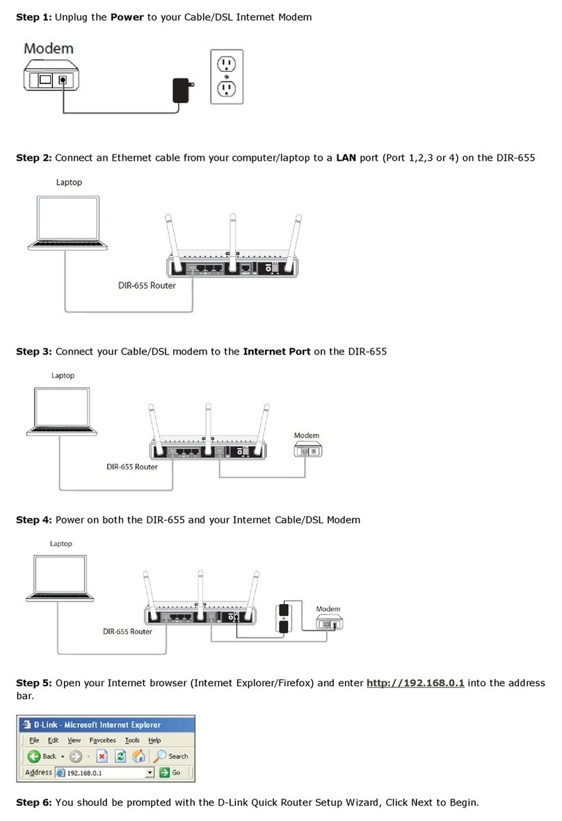 D-Link DIR-655 - Xtreme N Gigabit Router Wireless Manual de usuario