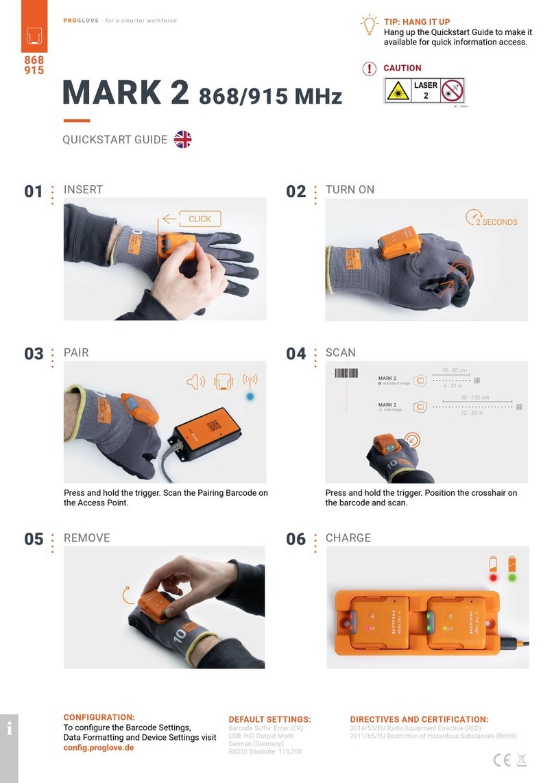 ProGlove Mark 2 Manual de usuario