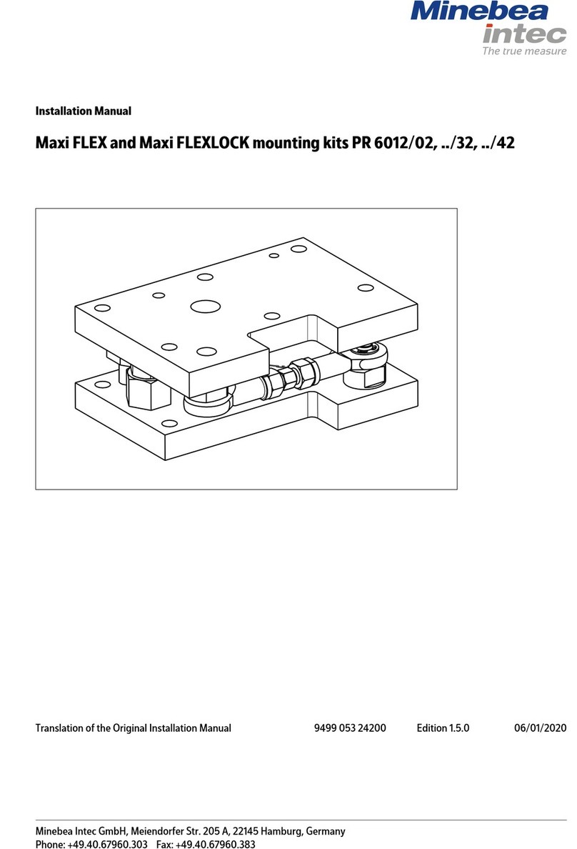 Minebea Intec PR 6012/02 Manual de usuario