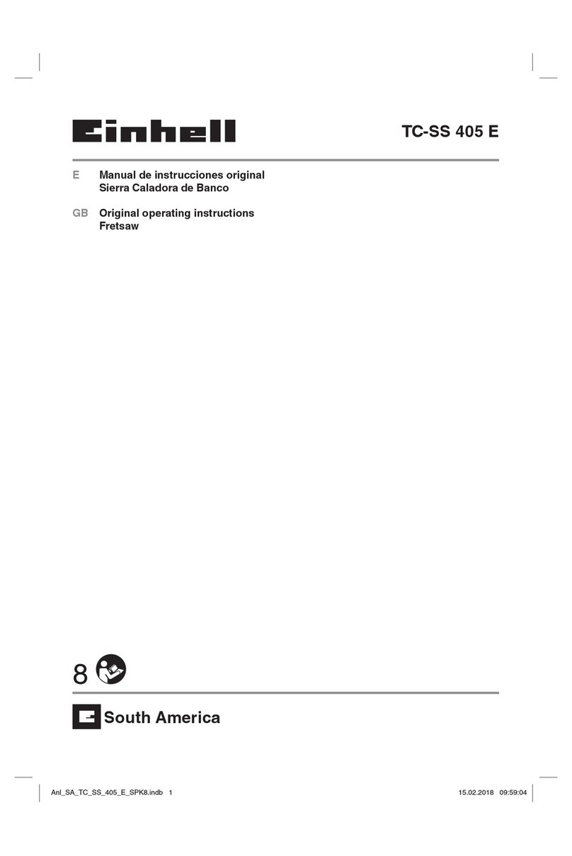 EINHELL TC-SS 405 E Manual de usuario