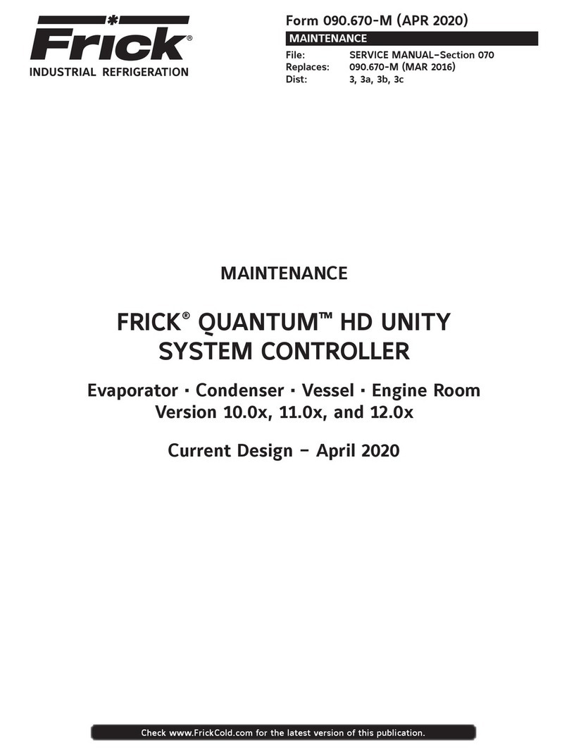 Frick QUANTUM HD UNITY Guía