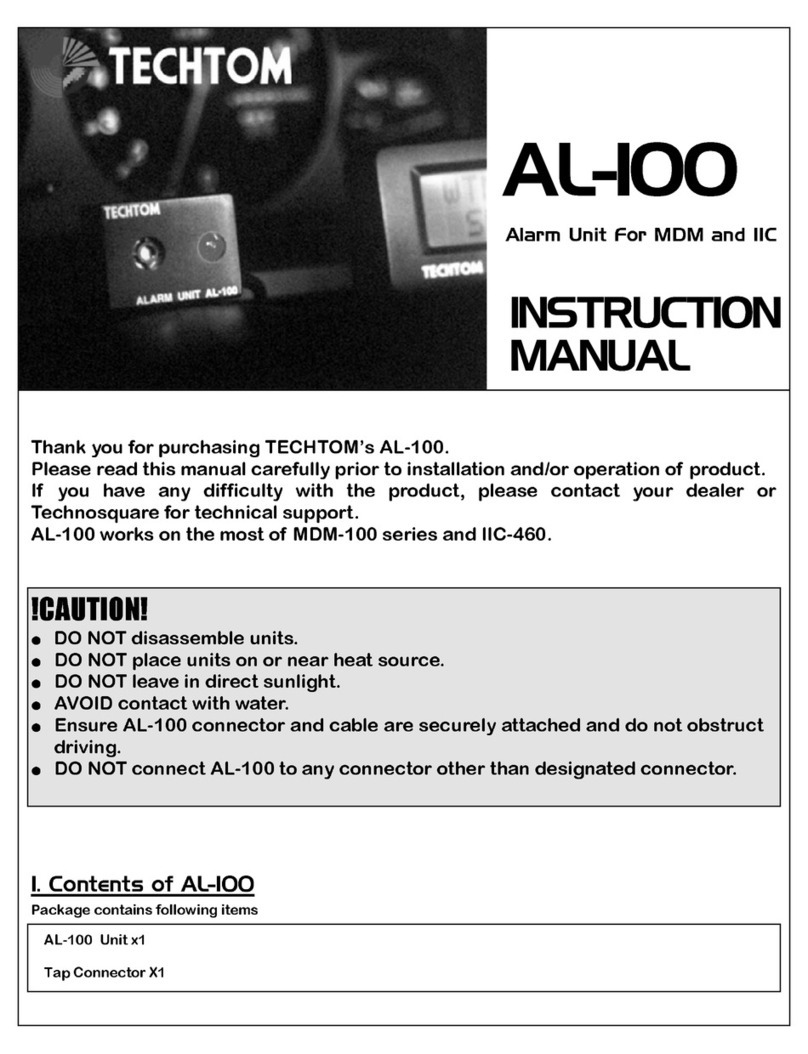 Techtom AL-100 Manual de usuario