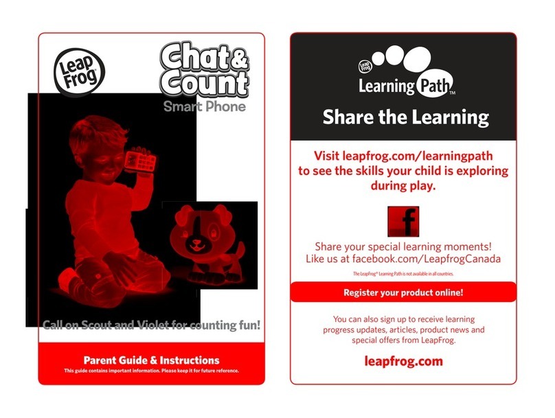 LeapFrog Chat & Count Manual de usuario