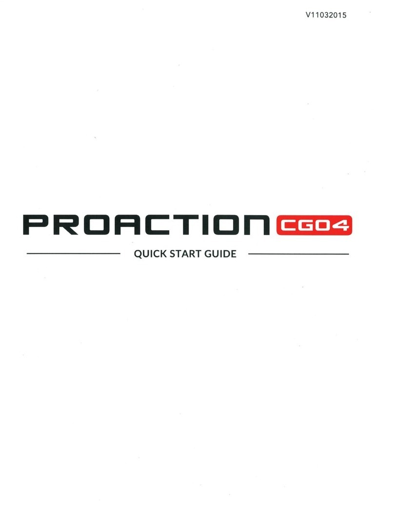 Proaction CGO4 Manual de usuario
