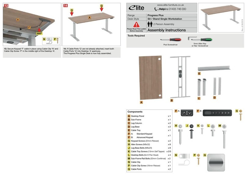 Elite Progres Plus Series Manual de usuario
