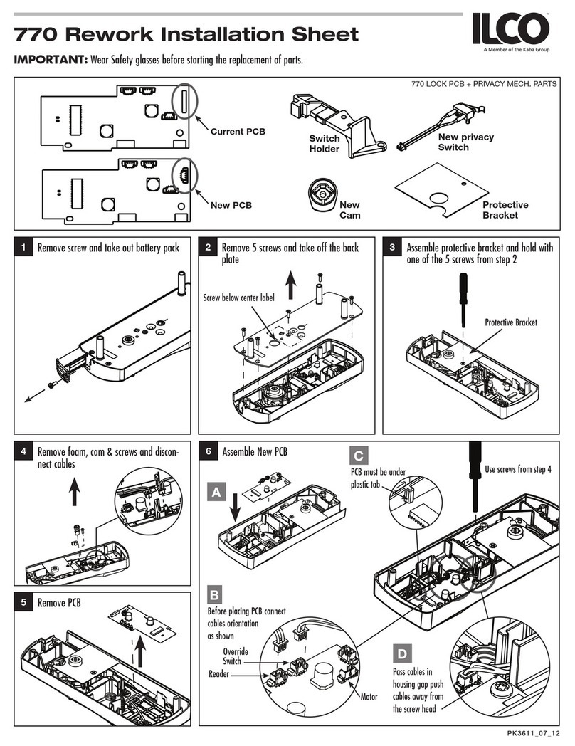 ilco 770 Manual de usuario ilco 770 Manual de usuario
