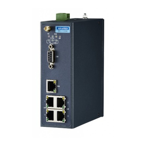Advantech EKI-1334 Manual de usuario