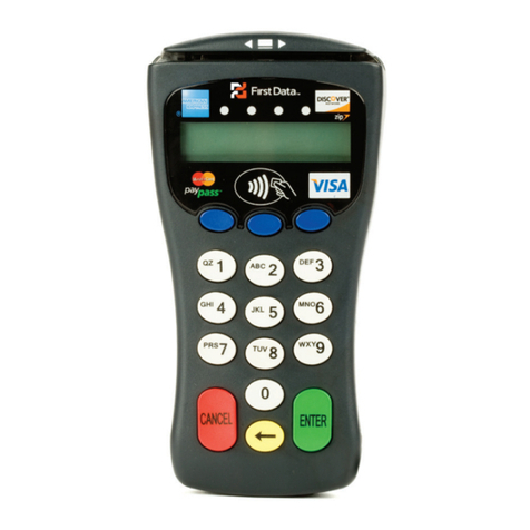 First Data FD-30 PIN PAD Manual de usuario