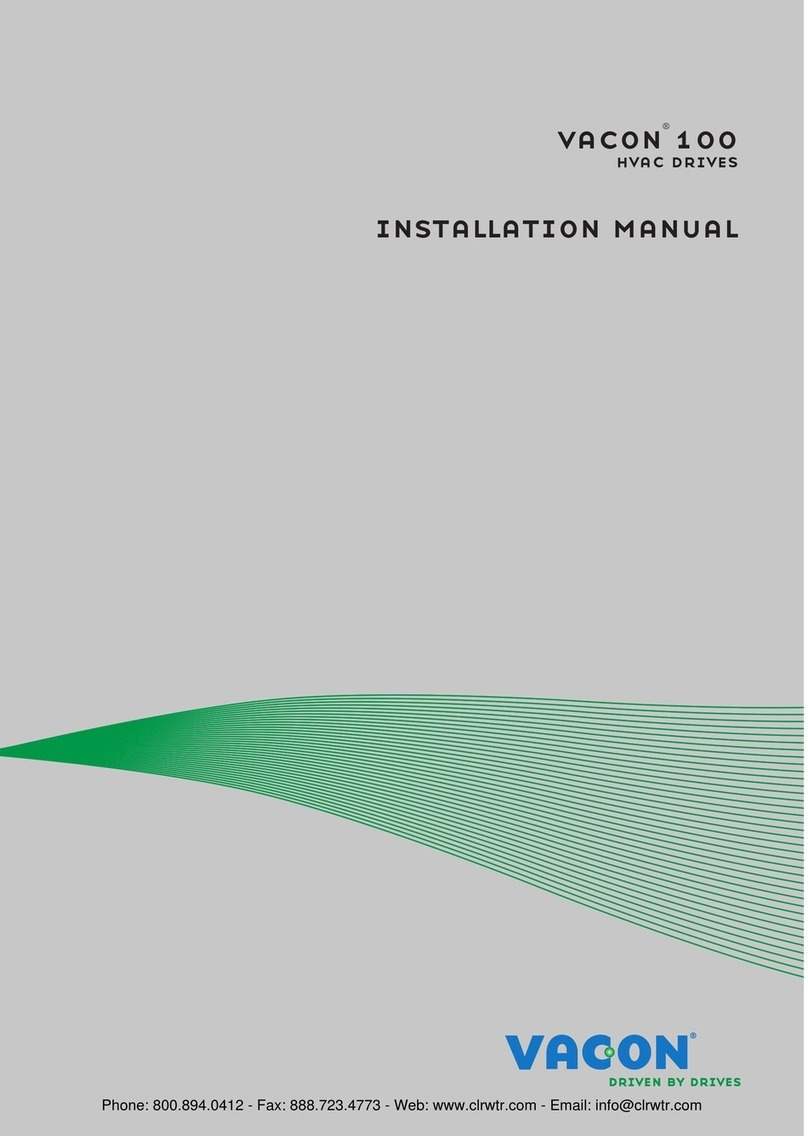 Vacon 100 INDUSTRIAL Manual de usuario