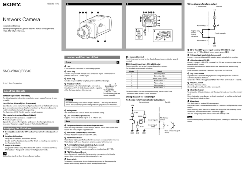 Sony SNC-VB640 Manual de usuario