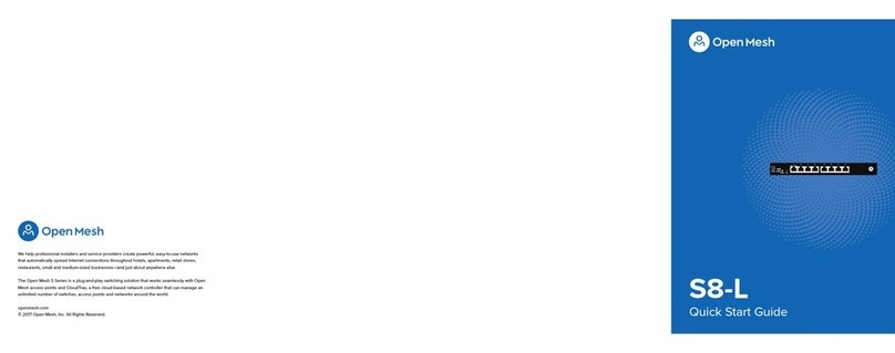 Open Mesh S8-L Guía de solución de problemas