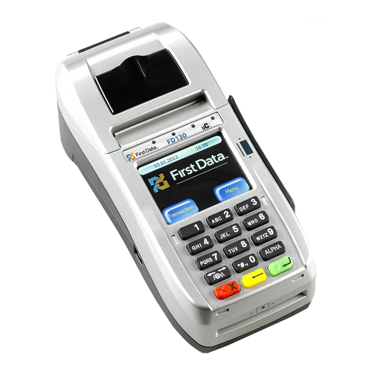 First Data FD130 Manual de usuario