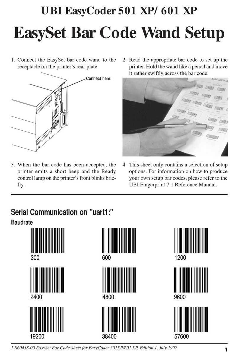 Intermec EasyCoder 501XP Manual de usuario