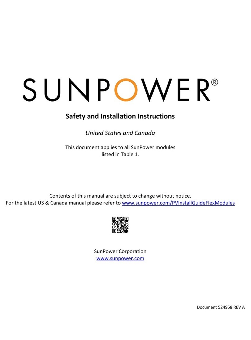 Sun Power SPR-E-Flex-110 Guía de configuración
