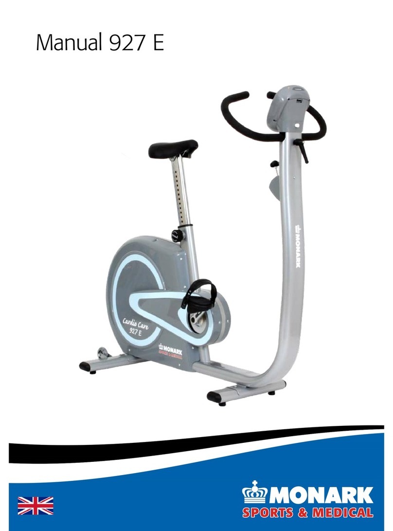 Monark 927 E Cardio Care Manual de usuario