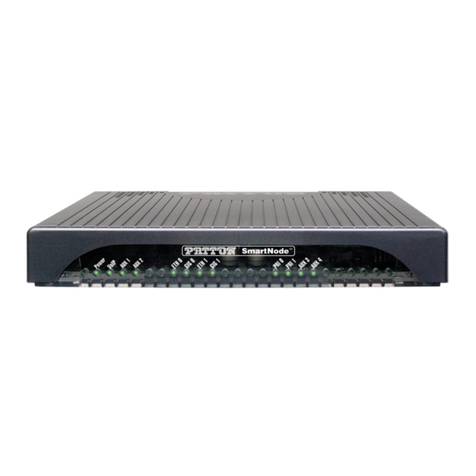 Patton SmartNode 5570 Manual de usuario Patton SmartNode 5570 Manual de usuario