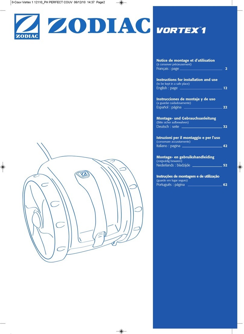 Zodiac VORTEX 1 Manual de usuario