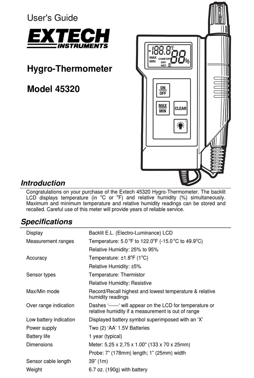 Extech Instruments 45320 Manual de usuario