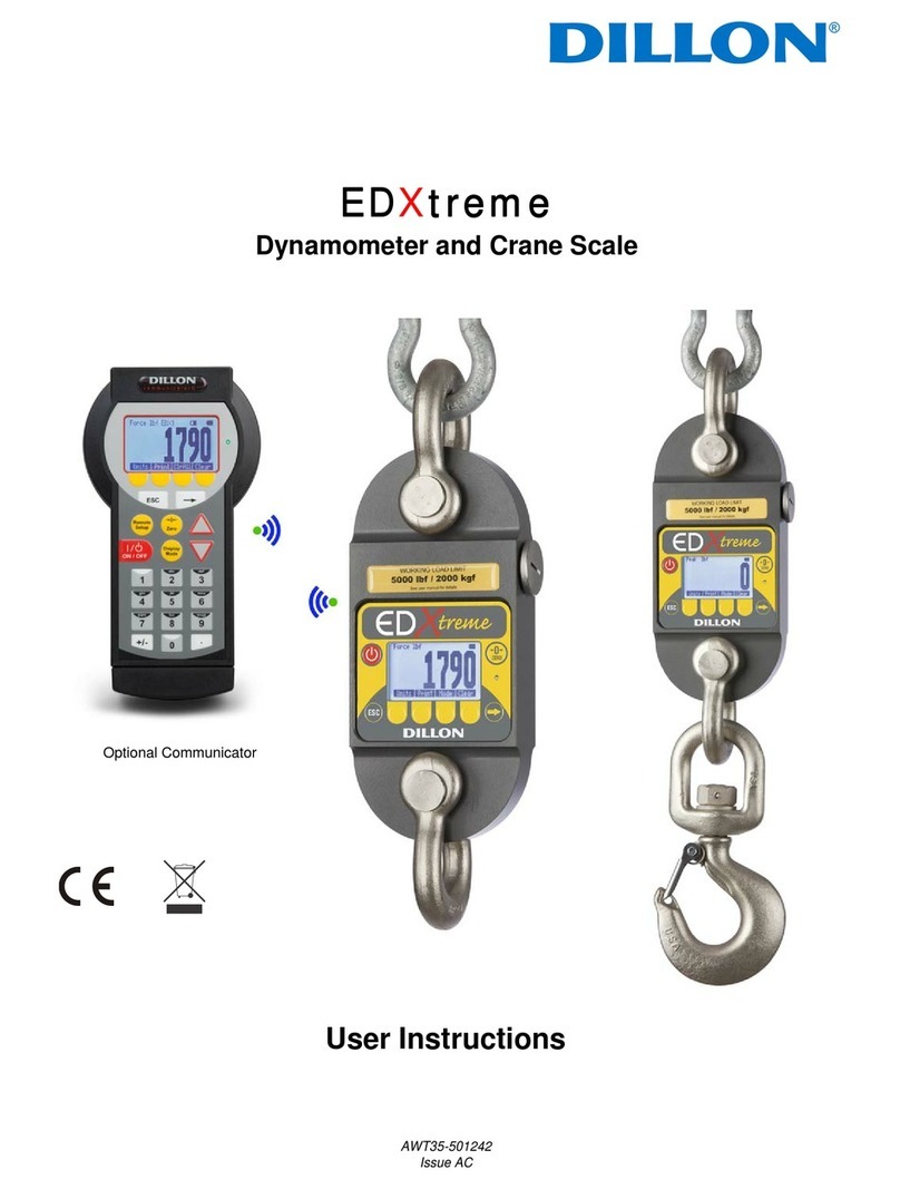Dillon EDXtreme Manual de usuario