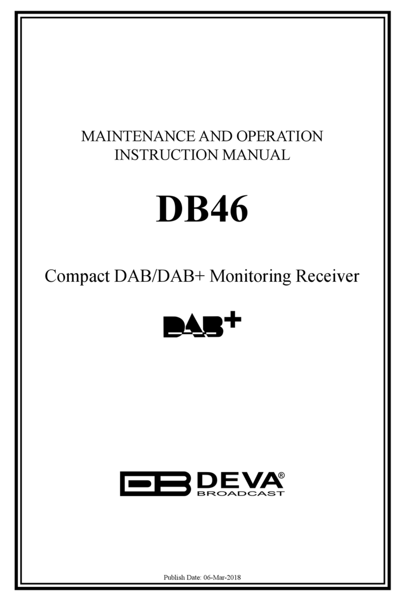 DEVA Broadcast DB46 Manual de usuario