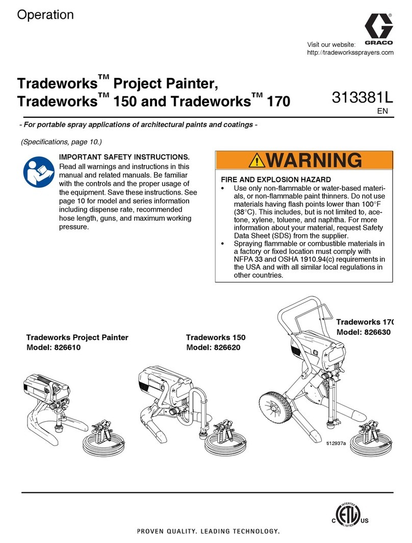 Graco Tradeworks 150 Manual de usuario