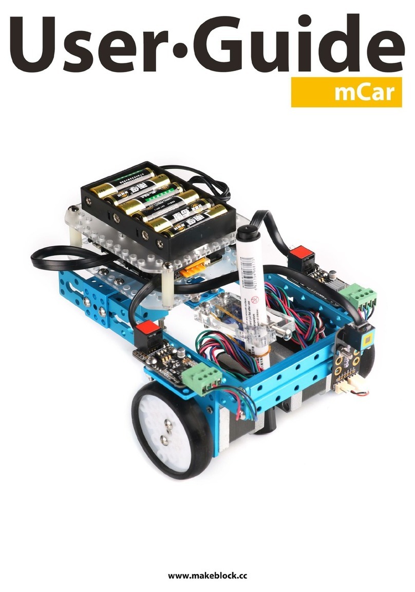 Makeblock mCar Manual de usuario Makeblock mCar Manual de usuario
