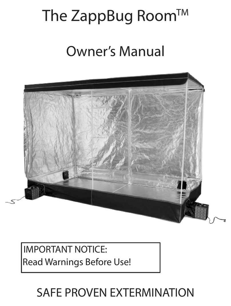 ZappBug Room Manual de usuario