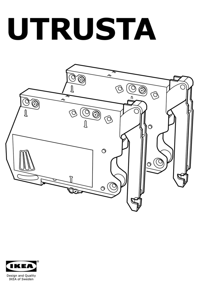 IKEA UTRUSTA Manual de usuario