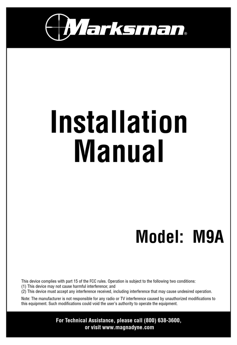 Marksman M9A Manual de usuario