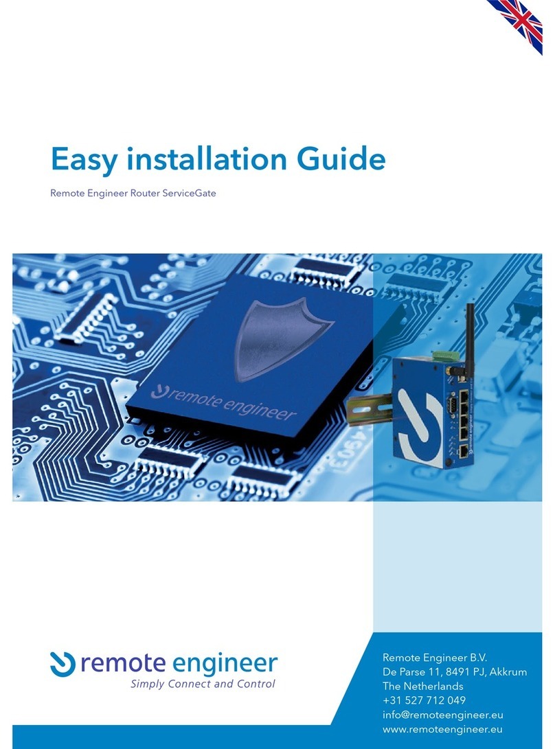 Remote Engineer ServiceGate Hoja de datos