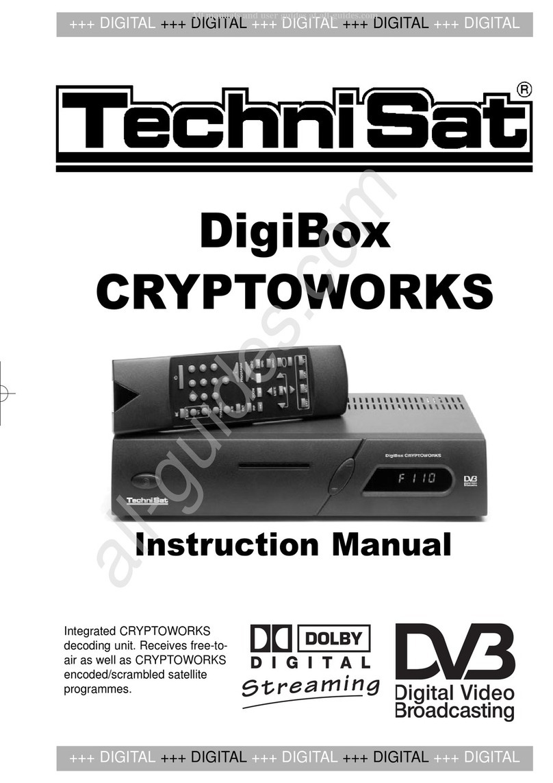 TechniSat DigiBox CRYPTOWORKS Manual de usuario