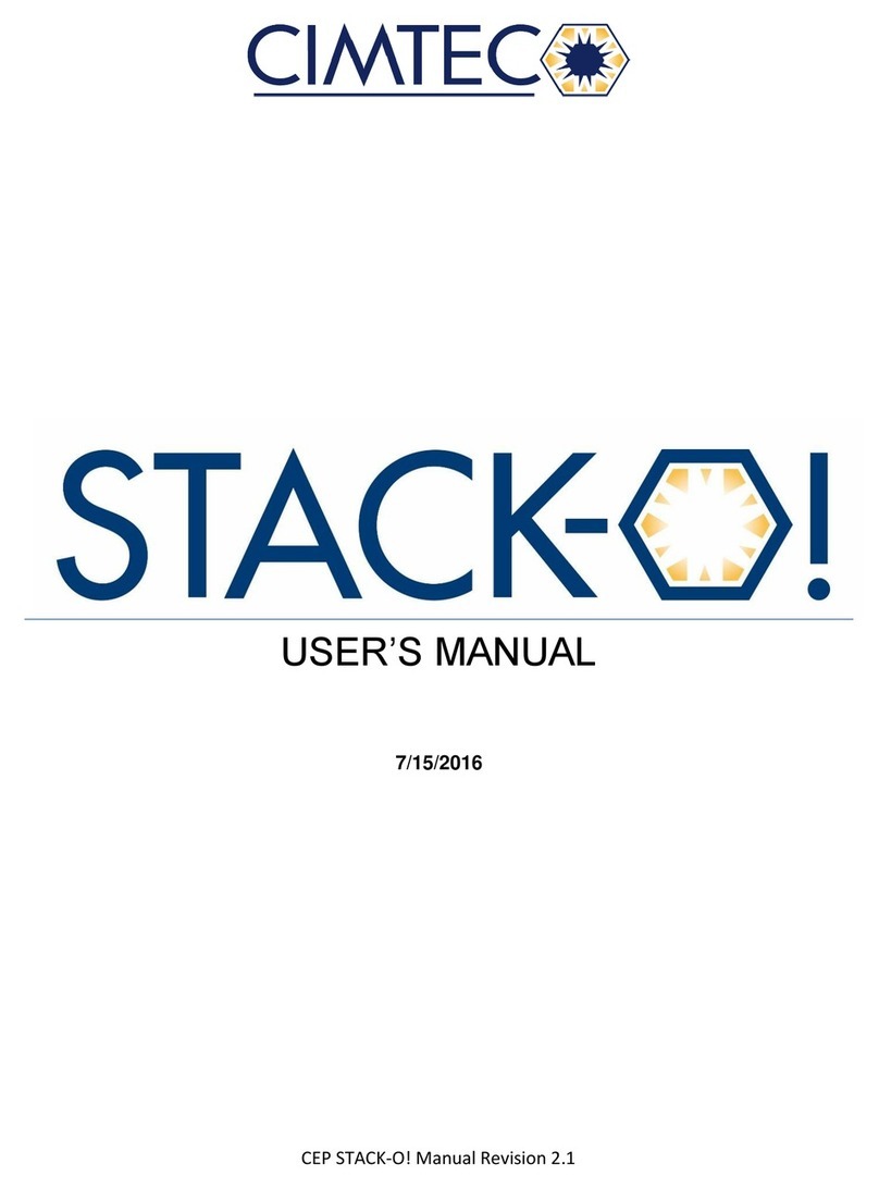 Cimtec STACK-O! Manual de usuario